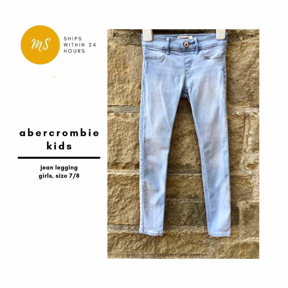 Abercrombie Girls Pull-On Jean Leggings
